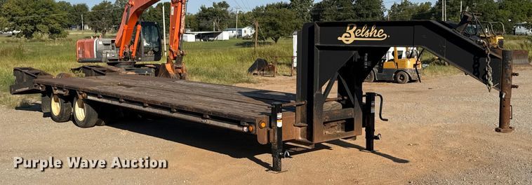 image for item GH9383 2013 Belshe FB30 equipment trailer