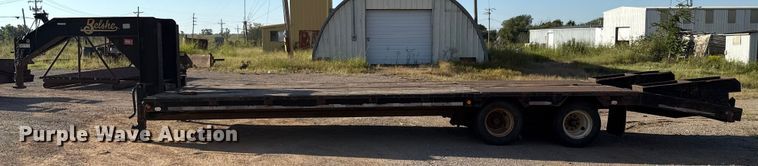 image for item GH9383 2013 Belshe FB30 equipment trailer