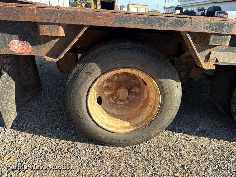 image for item GH9383 2013 Belshe FB30 equipment trailer