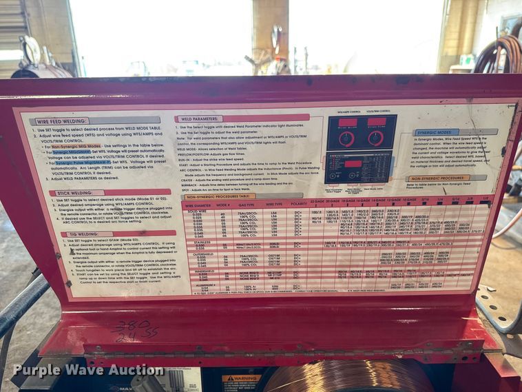 image for item GH9391 Lincoln Power Mig 350MP welder