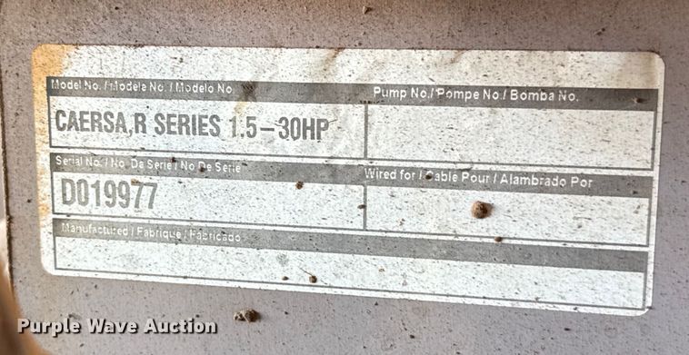 image for item GH9392 Gardner Denver Caersa R Series air compressor