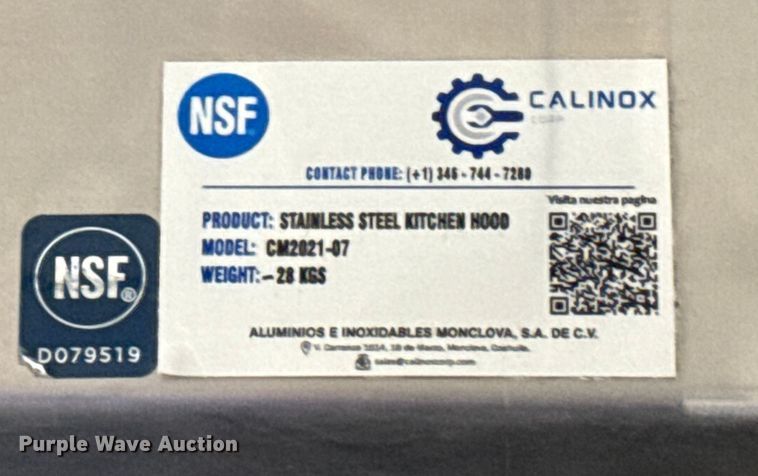 image for item NU9615 2025 Timens food trailer