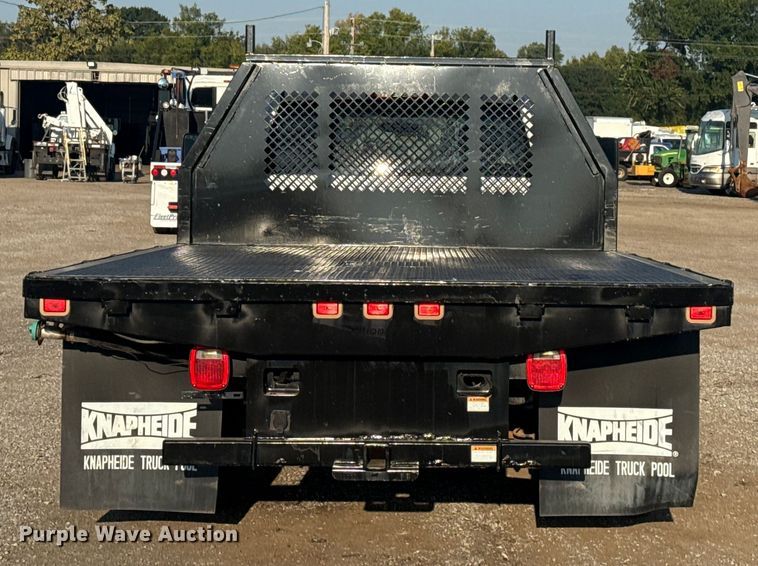 image for item NU9618 2012 Dodge Ram 3500 flatbed pickup truck