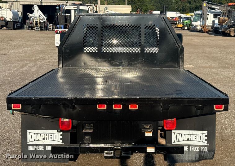 image for item NU9618 2012 Dodge Ram 3500 flatbed pickup truck