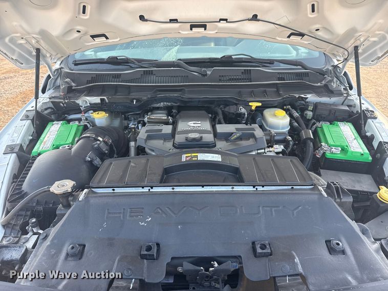 image for item NU9618 2012 Dodge Ram 3500 flatbed pickup truck