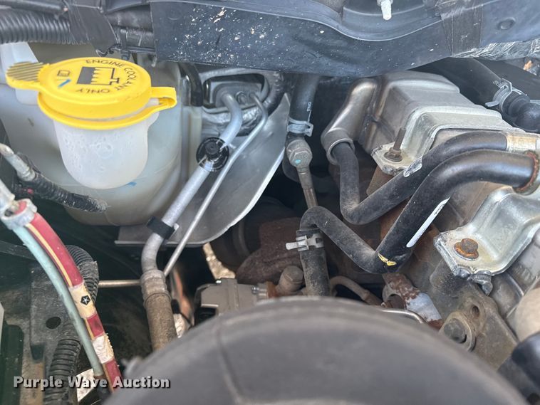 image for item NU9618 2012 Dodge Ram 3500 flatbed pickup truck