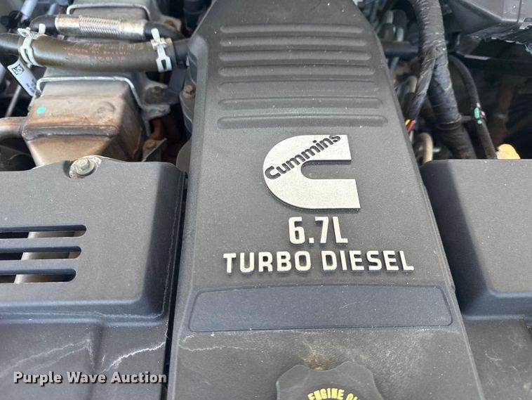 image for item NU9618 2012 Dodge Ram 3500 flatbed pickup truck