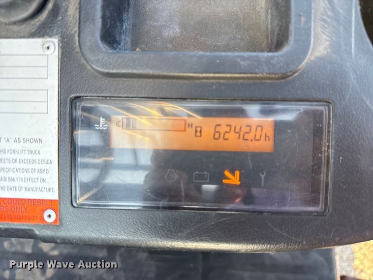 image for item NU9640 2007 Toyota 8FGCU18 forklift