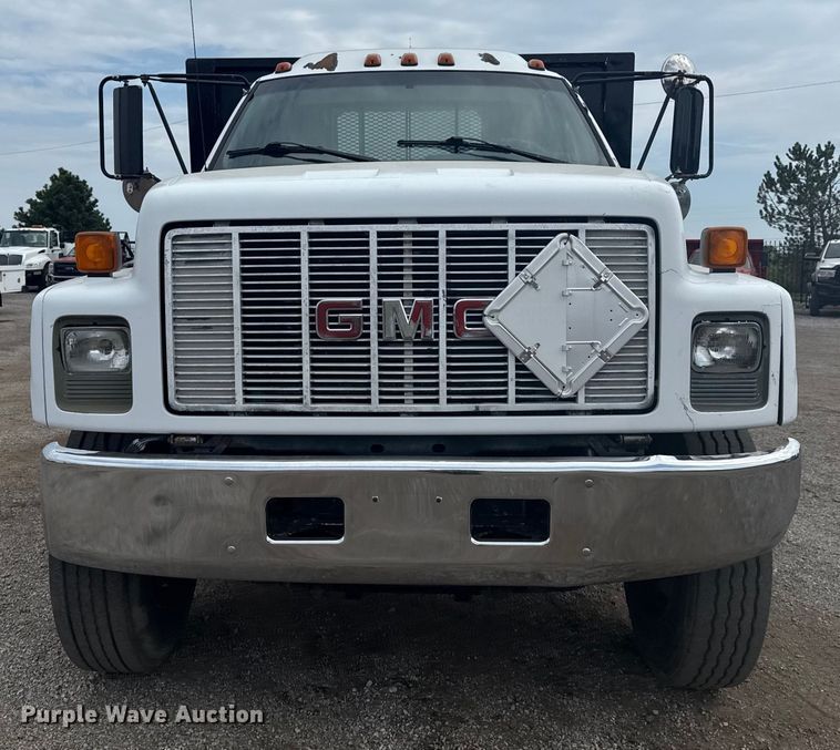 image for item NU9660 1996 GMC Top Kick flatbed truck