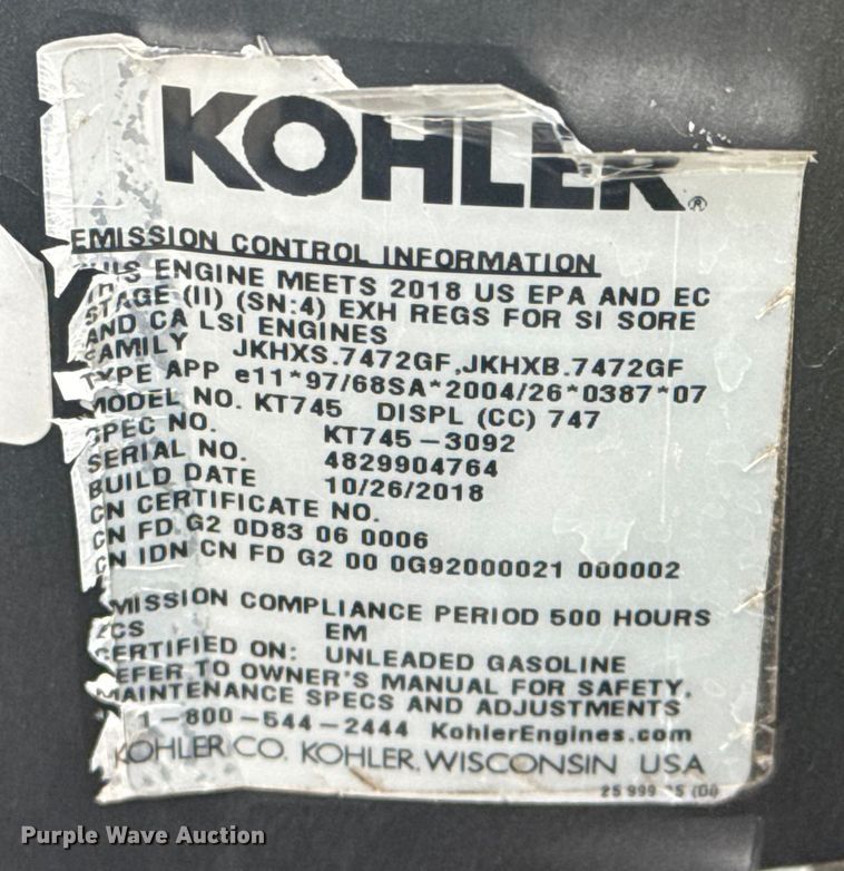 image for item NU9661 Spartan RZ ZTR lawn mower