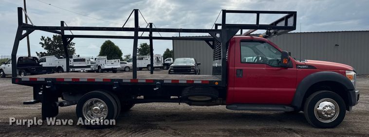 image for item NU9664 2012 Ford F450 Super Duty flatbed truck
