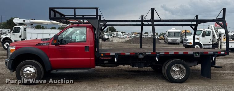 image for item NU9664 2012 Ford F450 Super Duty flatbed truck