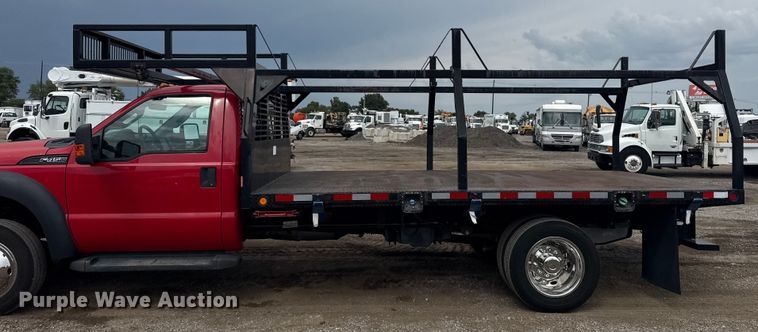 image for item NU9664 2012 Ford F450 Super Duty flatbed truck