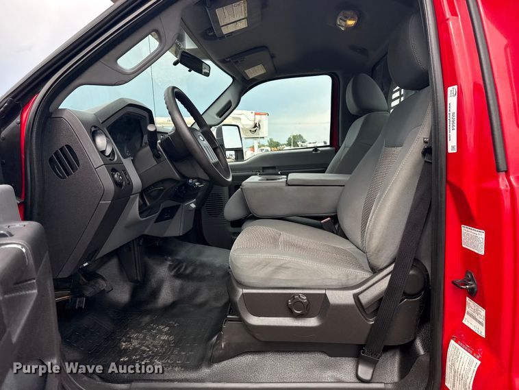 image for item NU9664 2012 Ford F450 Super Duty flatbed truck