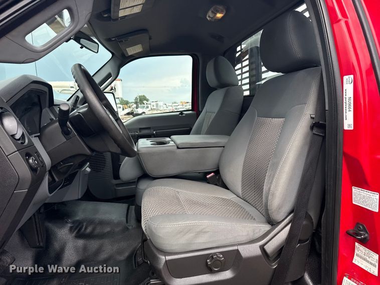 image for item NU9664 2012 Ford F450 Super Duty flatbed truck