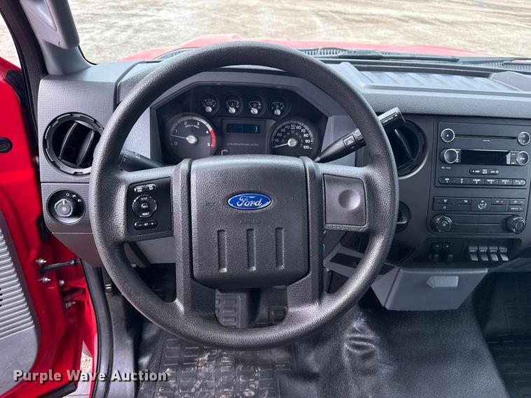 image for item NU9664 2012 Ford F450 Super Duty flatbed truck