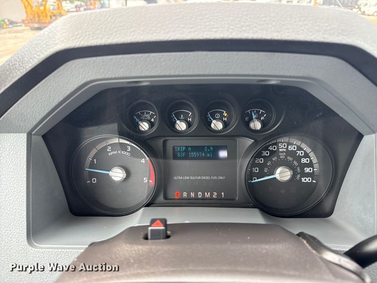 image for item NU9664 2012 Ford F450 Super Duty flatbed truck