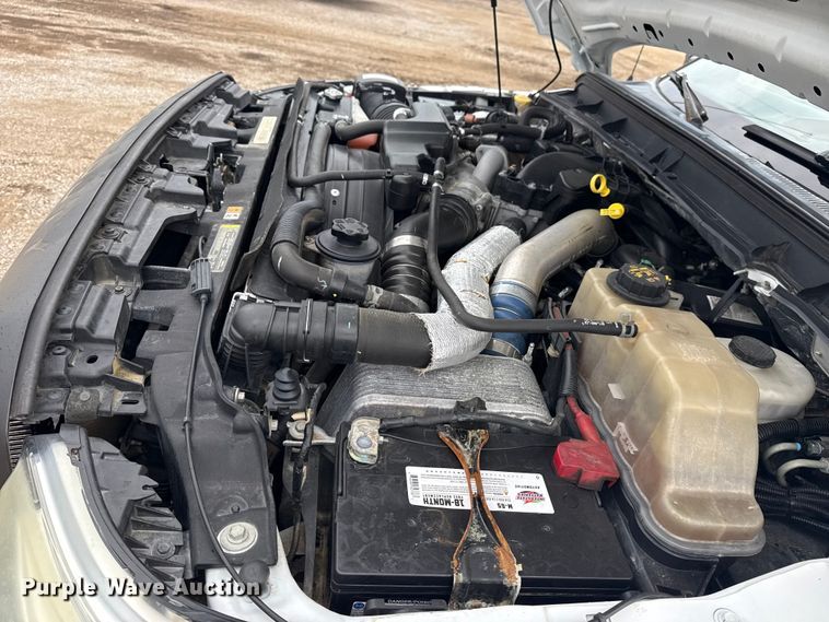 image for item NU9665 2011 Ford F350 Super Duty flatbed pickup truck