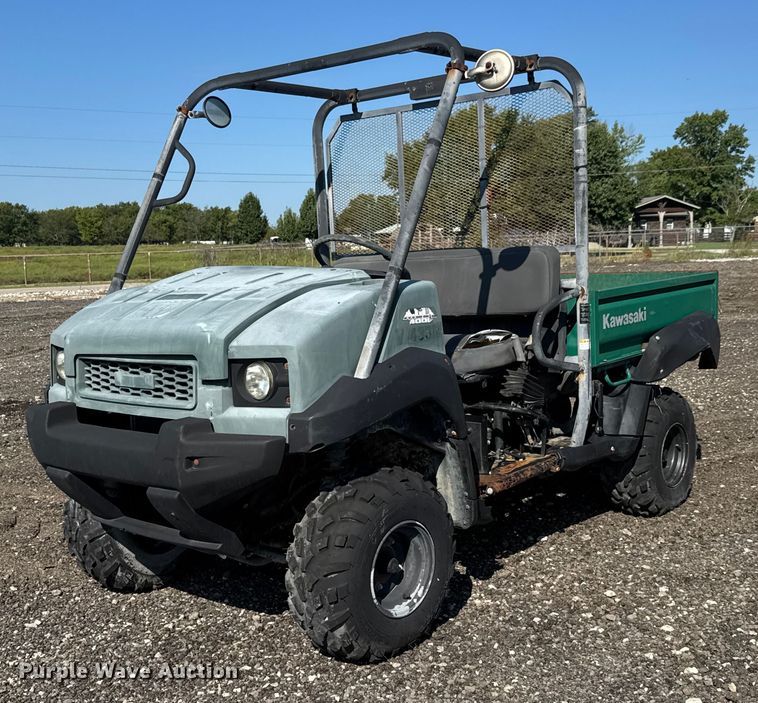 image for item NU9705 2009 Kawasaki Mule 4000 utility vehicle