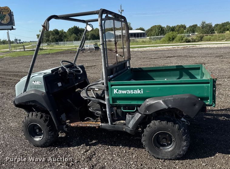 image for item NU9705 2009 Kawasaki Mule 4000 utility vehicle