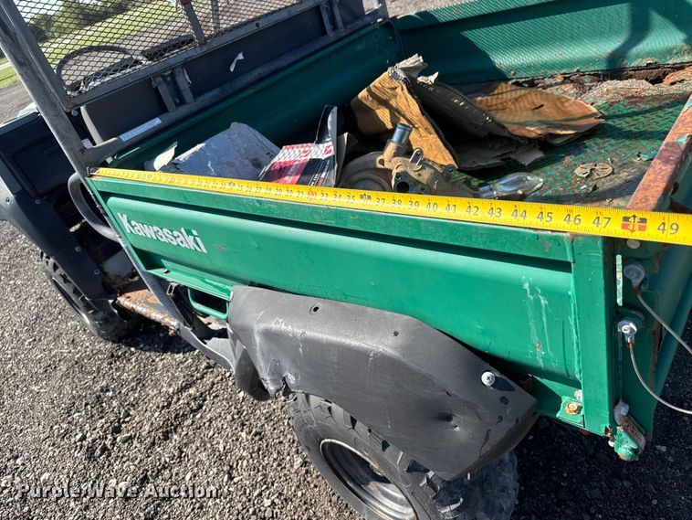 image for item NU9705 2009 Kawasaki Mule 4000 utility vehicle