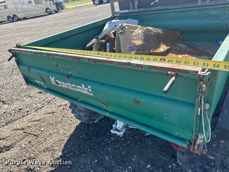 image for item NU9705 2009 Kawasaki Mule 4000 utility vehicle