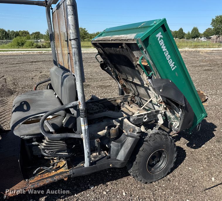 image for item NU9705 2009 Kawasaki Mule 4000 utility vehicle