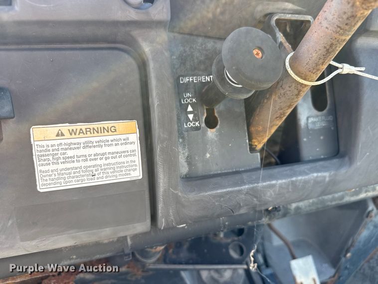 image for item NU9705 2009 Kawasaki Mule 4000 utility vehicle