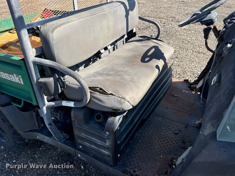 image for item NU9705 2009 Kawasaki Mule 4000 utility vehicle