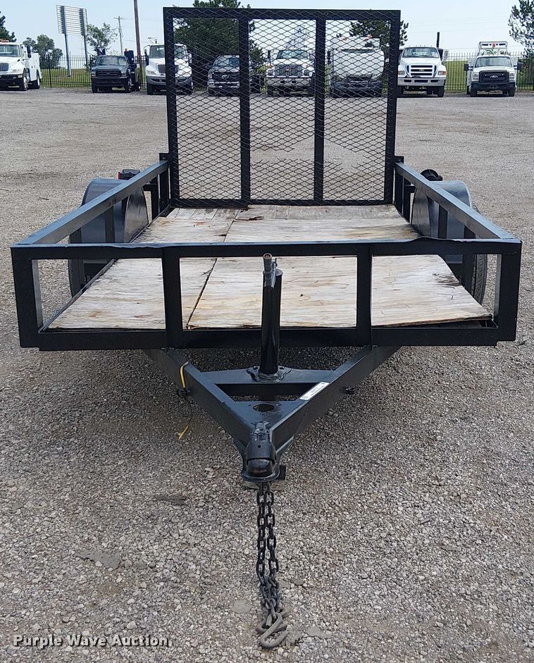 image for item NU9713 Shop Built utility trailer