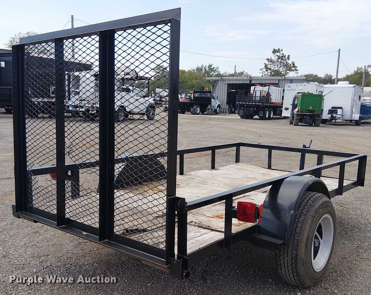 image for item NU9713 Shop Built utility trailer