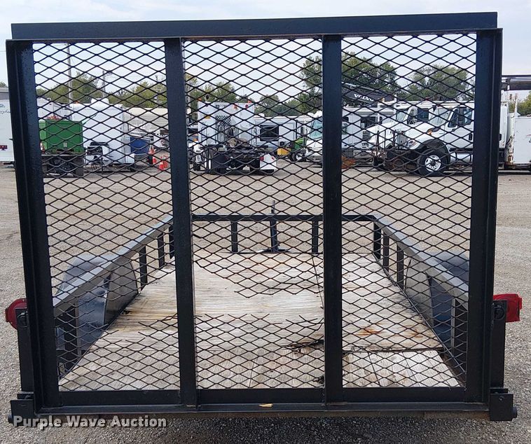 image for item NU9713 Shop Built utility trailer