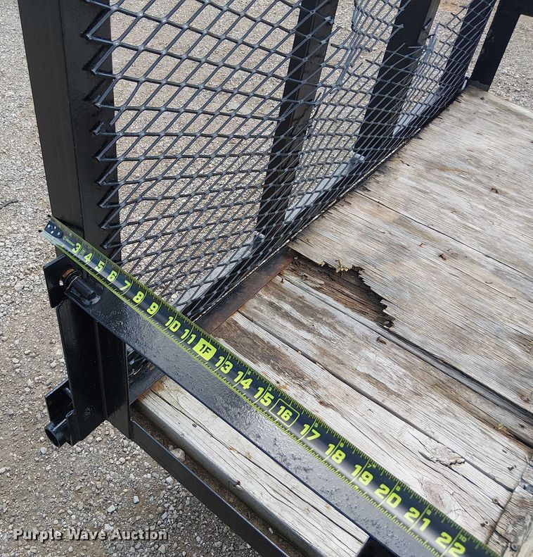 image for item NU9713 Shop Built utility trailer