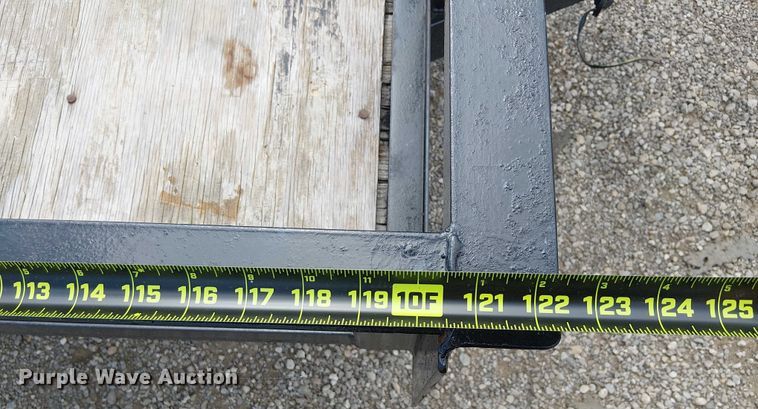 image for item NU9713 Shop Built utility trailer