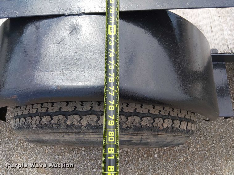 image for item NU9713 Shop Built utility trailer