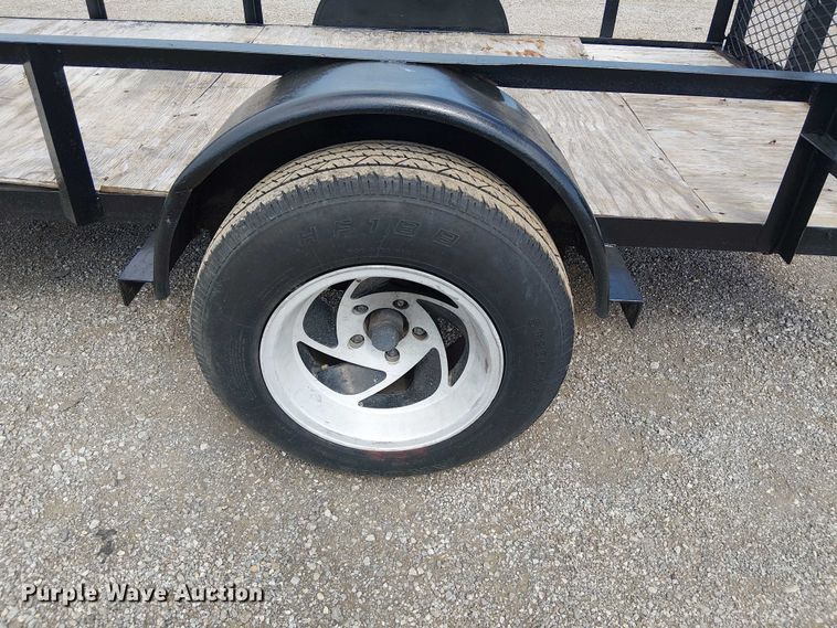 image for item NU9713 Shop Built utility trailer