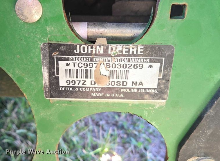 image for item OC9794 2008 John Deere 997 ZTR lawn mower