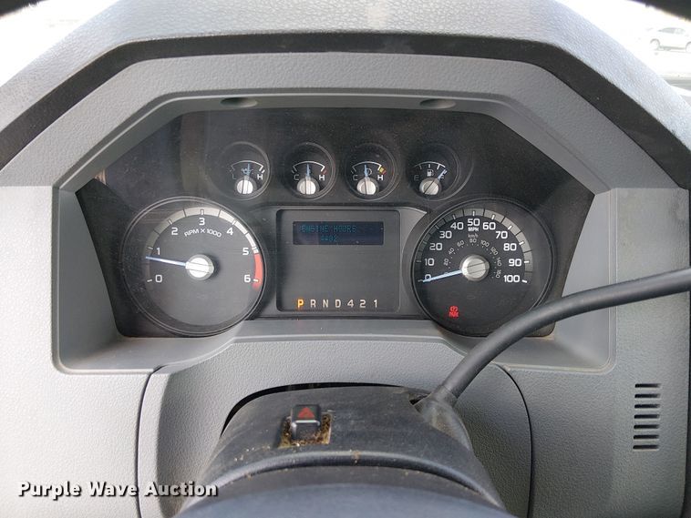 image for item YA1108 2013 Ford F650 Super Duty chipper truck