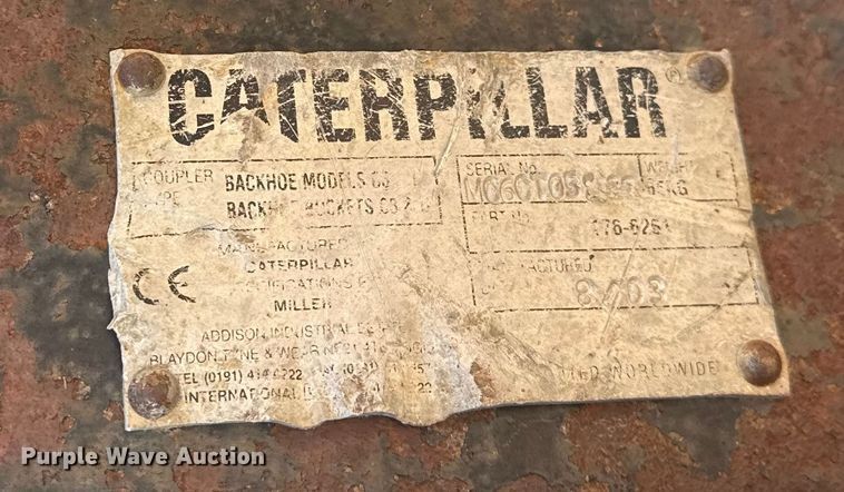 image for item DJ7792 2004 Caterpillar 420D backhoe