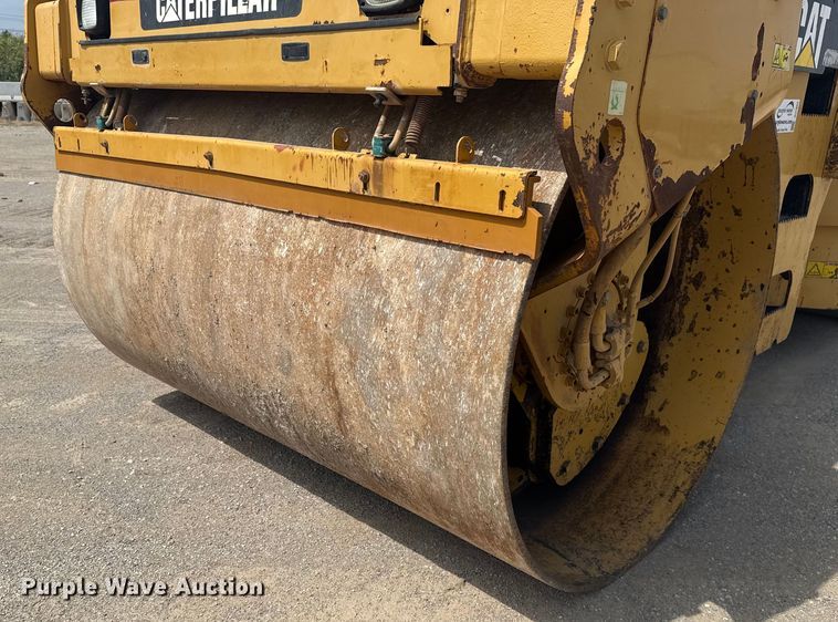 image for item DJ7802 2007 Caterpillar CB-534D XW double drum vibratory roller
