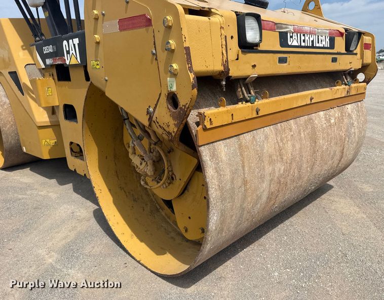 image for item DJ7802 2007 Caterpillar CB-534D XW double drum vibratory roller