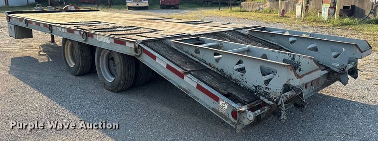 image for item DJ7813 1995 Trail King TK40LP-2400 equipment trailer