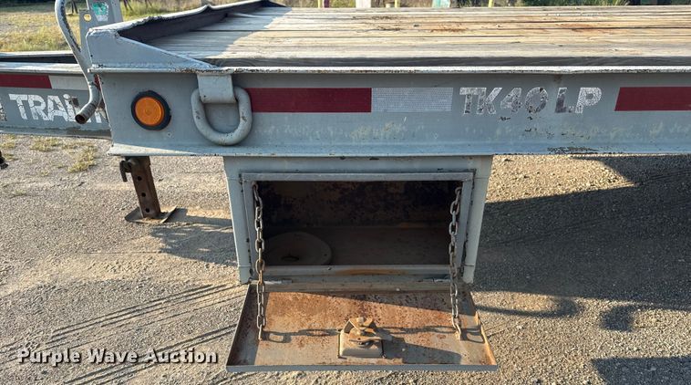 image for item DJ7813 1995 Trail King TK40LP-2400 equipment trailer