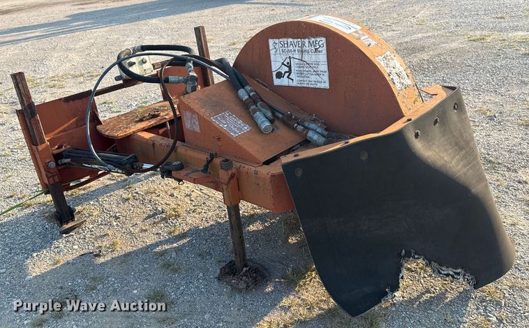image for item DJ7814 Shaver Mfg. SC-50-H skid steer stump grinder