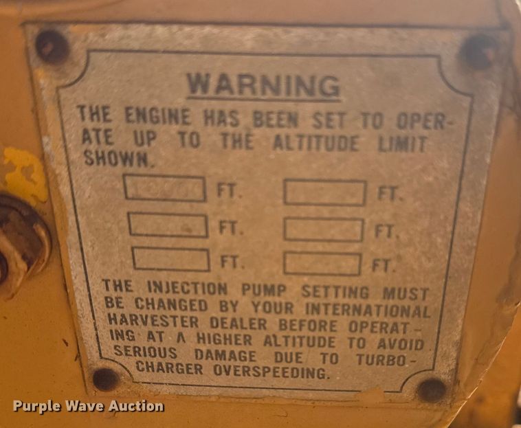 image for item DJ7815 1972 Dresser TD15B dozer