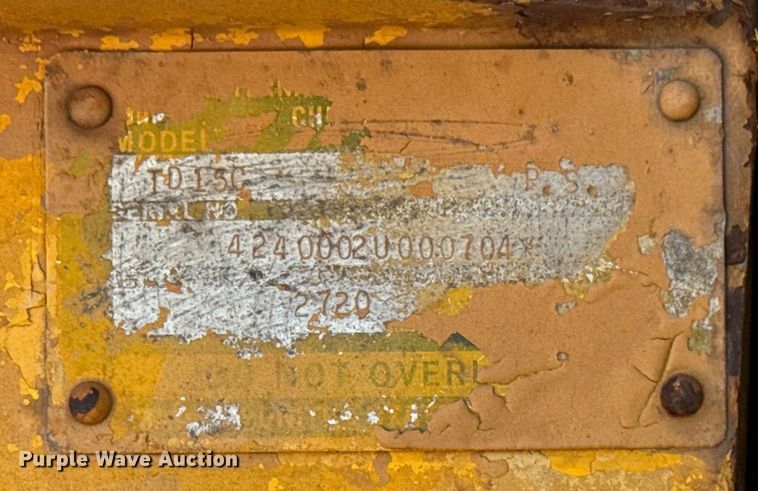 image for item DJ7816 1972 Dresser TD15C dozer