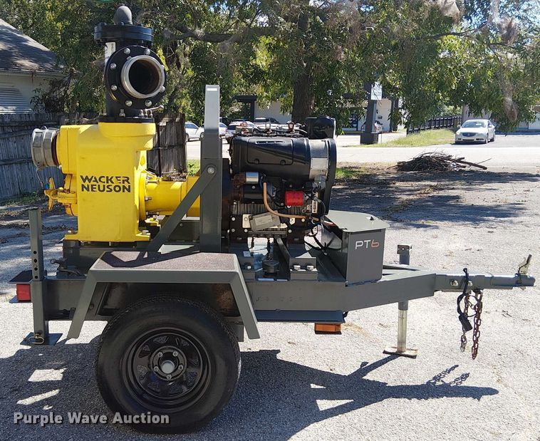 image for item DJ7849 2009 Wacker Neuson PT6LT trash pump