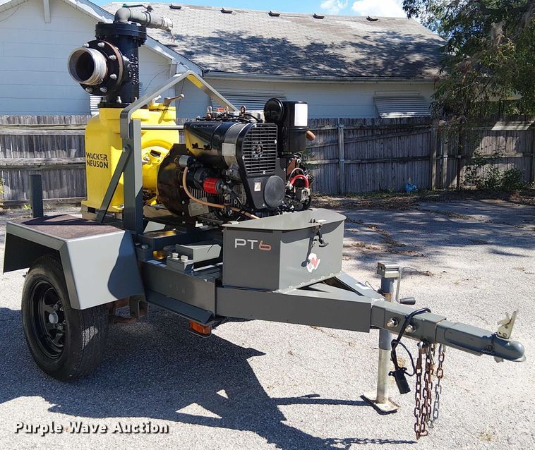 image for item DJ7849 2009 Wacker Neuson PT6LT trash pump