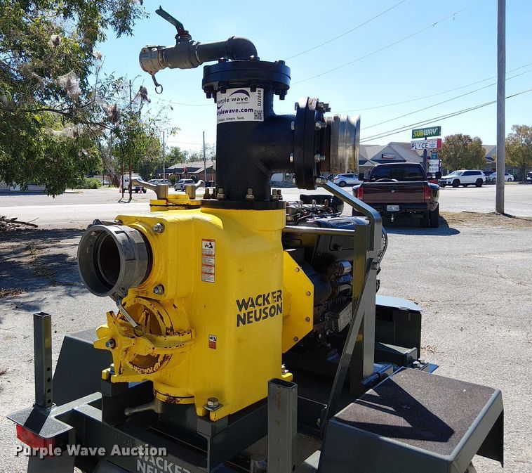 image for item DJ7849 2009 Wacker Neuson PT6LT trash pump