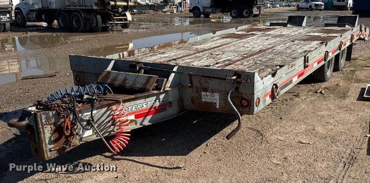 image for item DK7440 2007 Interstate 20DTA equipment trailer